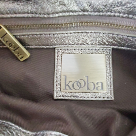 Kooba Elisha Bronze Metallic Leather Mini Bow Bag - Picture 4 of 5